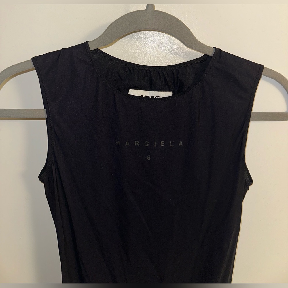 MM6 Maison Margiela Black Bodysuit - Picture 6 of 8